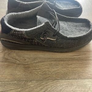 Hey Dude Men's Sandals - Black and Gray